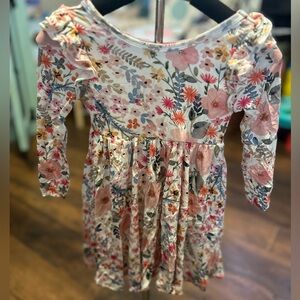 Little Sleepies Playful Floral Dress